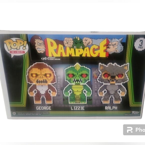 Funko Pop Rampage 3 Pack - Picture 2 of 2